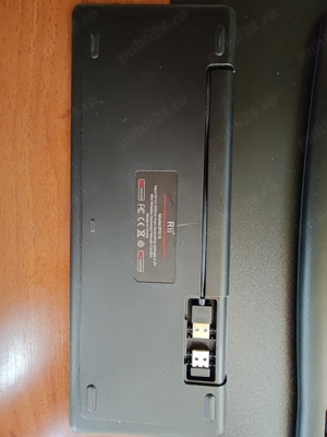 Tastatura multimedia wireless Rii