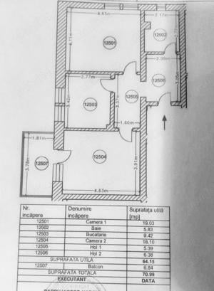 Apartament 2 camere de vânzare 