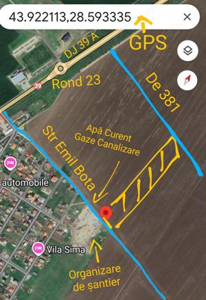 Costinești - 23 August, Lot 300 mp, pe partea cu mare, plata in rate ! - imagine 5