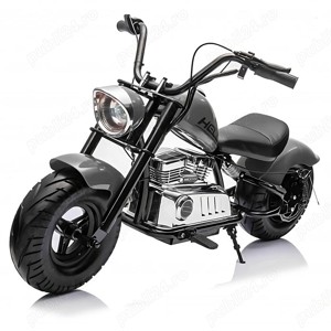 Motocicleta Kinderauto Old School 300W 24V roti moi gonflabile 