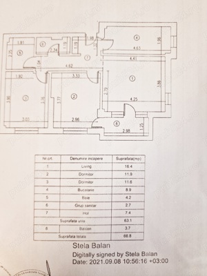 Vand apartament 3 camere OFERTA OCAZIE - imagine 5