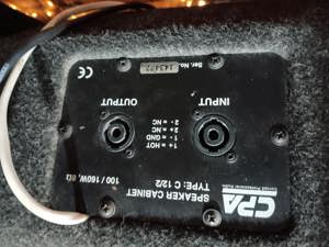 Boxa pasiva Conrad professional audio C12 2 100 160w 8ohm - imagine 5