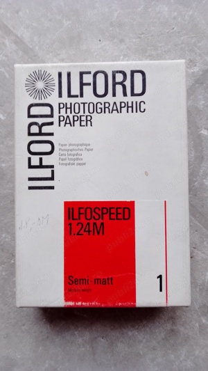 Hartie foto Ilford Ilfospeed 1.24M, 8,9x12,7