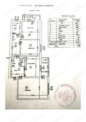 Apartament decomandat cu 3 camere, 66.48 mp, zona Nicolina - imagine 12