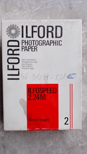 Hartie foto Ilford Ilfospeed 2.24M, 8,9x12,7cm