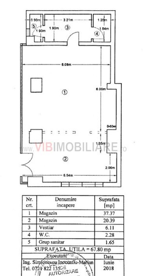 Obor - Primaria Sectorului 2 - Str Chiristigiilor - Spatiu Comercial 68 MP - imagine 5