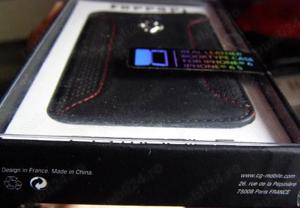 Husa telefon, de piele, noua, sigilata, 13.8 x 6.5 cm Ferrari  schimb - imagine 2