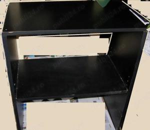 Mobila, canapea, sifonier, rafturi negre, birou cu sertar, raft alb, pat din pal sau schimb - imagine 4