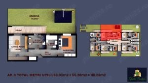 Apartament 2 camere cu gradina si pompa de caldura - imagine 3