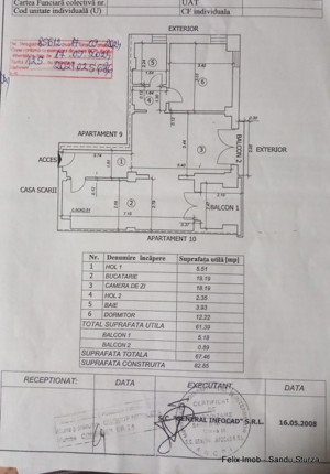 BLOC NOU - Narcisa, Apartament 2 camere etaj 1, spatios 61mp - imagine 11