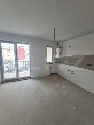 Apartament semifinisat, 2 camere, incalzire in pardoseala, parcare, zona Spartan - imagine 2