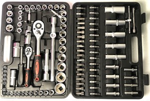 Trusa chei tubulare 108 piese – compacta si practica! - imagine 4