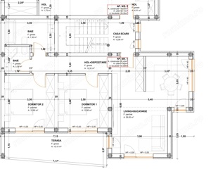 Apartament 3 Camere Decomandat, 75 mp, Terasă 15 mp   Comision 0%! - imagine 13