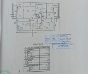 Apartament 3 camere , 73 mp , Slobozia 