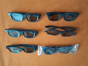 Ochelari 3D pasivi polarizati Master Image pentru cinema , pentru adulți și copii. - imagine 5