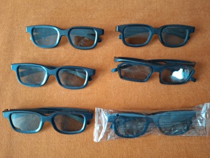 Ochelari 3D pasivi polarizati Master Image pentru cinema , pentru adulți și copii. - imagine 2