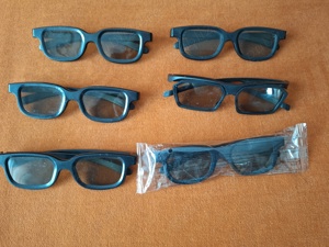 Ochelari 3D pasivi polarizati Master Image pentru cinema , pentru adulți și copii. - imagine 4