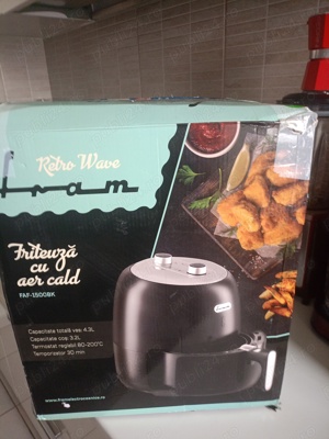 Vând friteuza cu aer cald,Fram, produs de calitate,,noua la cutie. - imagine 5