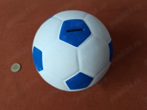 Minge de fotbal - pusculita, confectionata din ceramica - imagine 5