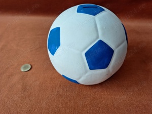 Minge de fotbal - pusculita, confectionata din ceramica - imagine 4