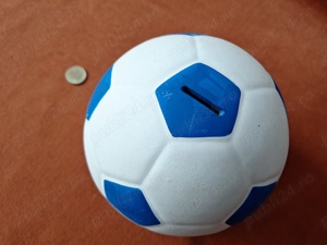 Minge de fotbal - pusculita, confectionata din ceramica - imagine 6