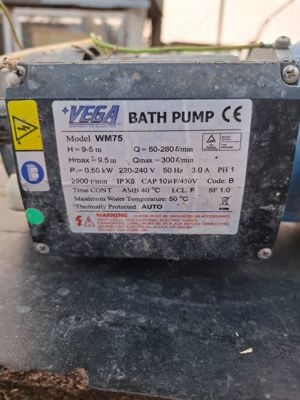 Cadă colțar hidromasaj - imagine 2