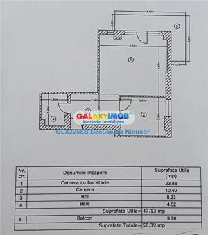 Apartament 2 camere mobilat utilat Militari Residence, 65.900 euro - imagine 7