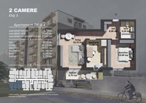 Vand apartament 2 camere Berceni-Grand Arena - imagine 3