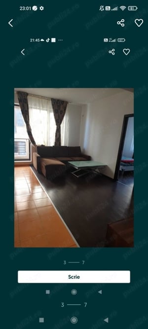 inchiriez apartament 3 camere Confort Urban Rahova