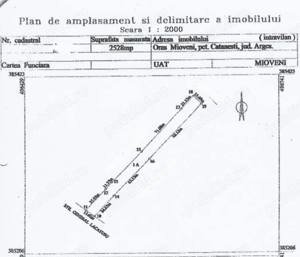 Vand teren intravilan Mioveni (direct proprietar) - imagine 3