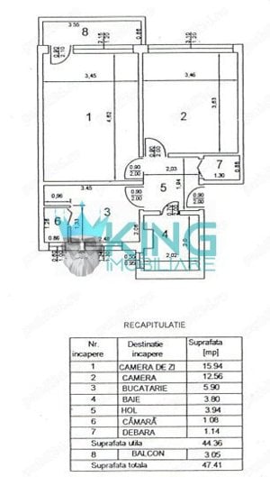  Apartament 2 Camere Eroii Revolutiei Bucuresti - imagine 6