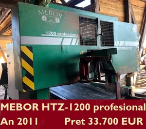 MEBOR HTZ 1200 - Ferastrau, banzic orizontal SH 33.500euro