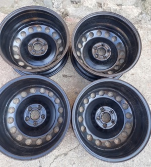 Jante tabla /otel R16, 5x112 vw, mercedes,, seat,audi in stare foarte buna   - imagine 5