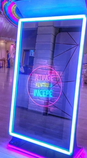 Oglinda magica, fum greu, selfie station 360, artificii de interior  - imagine 2