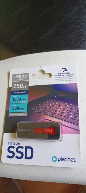 Ssd platinet 250gb.