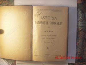 Istoria  Poporului  Romanesc de N. Iorga. Vol, II, III, IV. - imagine 2
