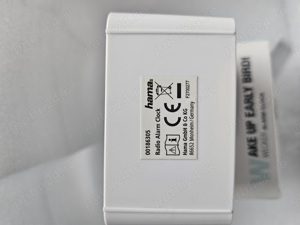 Ceas de birou si masa, Hama Cube DCF, digital, patrat, alarma, lumina - imagine 4