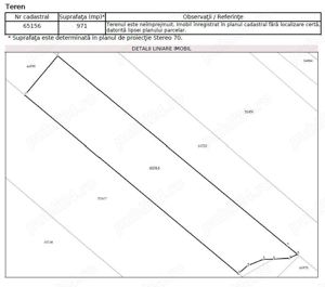 Teren intravilan construibil 971 mp la Intrarea în Sălicea