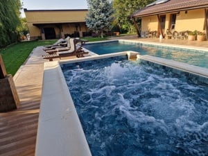 Vand vila deosebita piscina jacuzzi garaj cartier rezidential Buftea - imagine 2