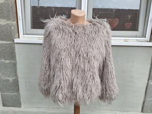 **YU - YU Paris | jacheta dama, scurta, blana | bust 110 cm | mar. 40 M