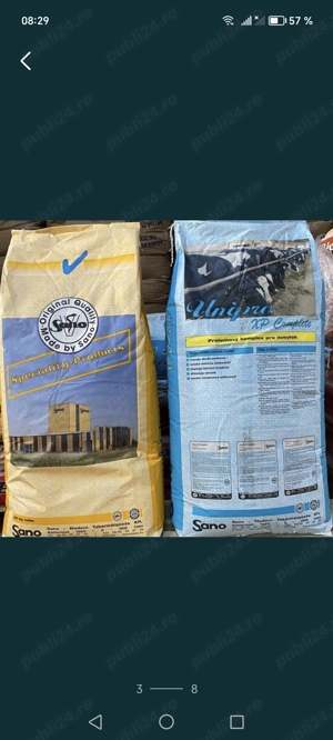 Concentrate și furaje pentru animale și păsări 