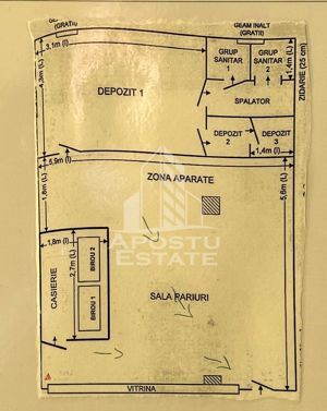 Spatiu comercial 55 mp Balcescu