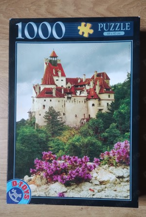 Puzzle D-Toys Castelul Bran, 1000 piese