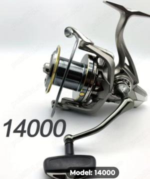 Mulinete NGK 14000 Tambur Metalic Rulmenți 17+1. 6 bucăți .Preț 1300 lei 