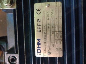 Motor electric de 10 kv cu electrofrana - imagine 2