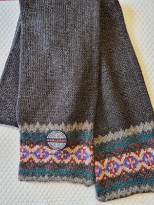 Fular de lână dublu (New Zealand - Winter Climbing) pentru cunoscători + BONUS