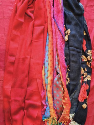 3 șaluri   eșarfe Pashmina pentru vreme răcoroasă