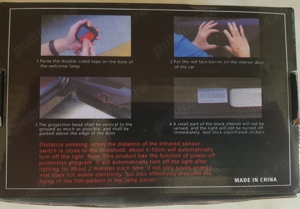 Lampa bun venit portiera masina. Marca Opel - imagine 3