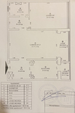 Apartament 2 camere, 50mp utili, etaj 7/10, zona Sagului- Turist Comision 0% - imagine 12