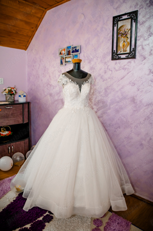 Rochie de mireasa tip Prințesa  - imagine 2